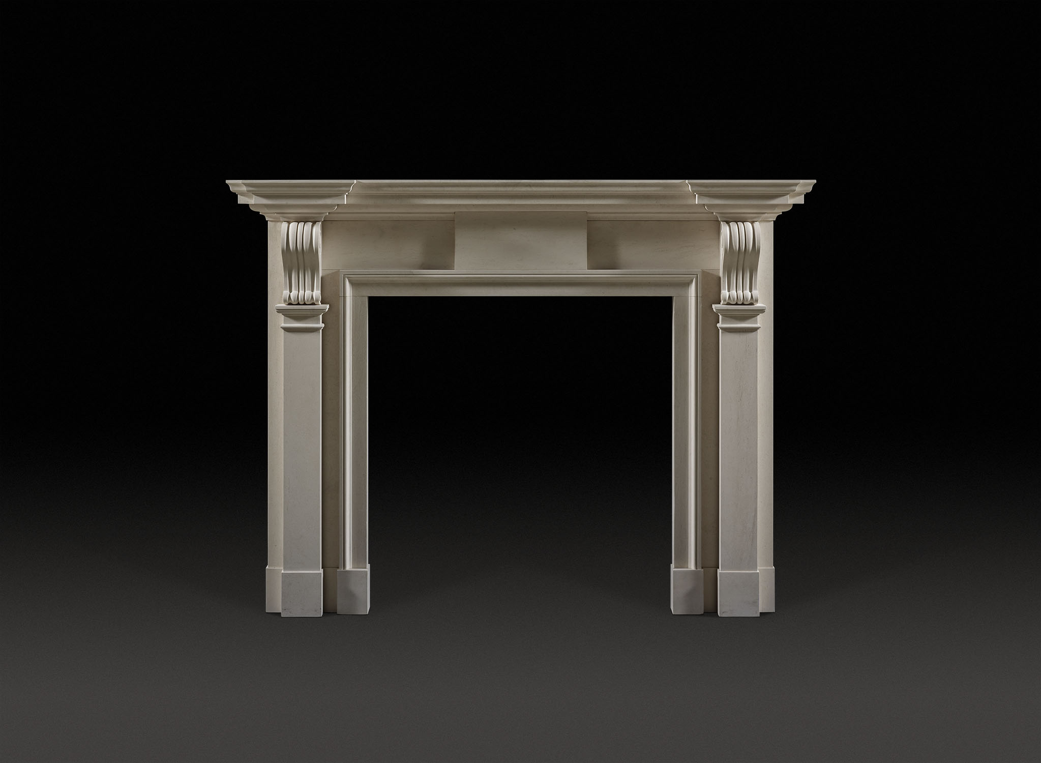Jamb Charborough fireplace