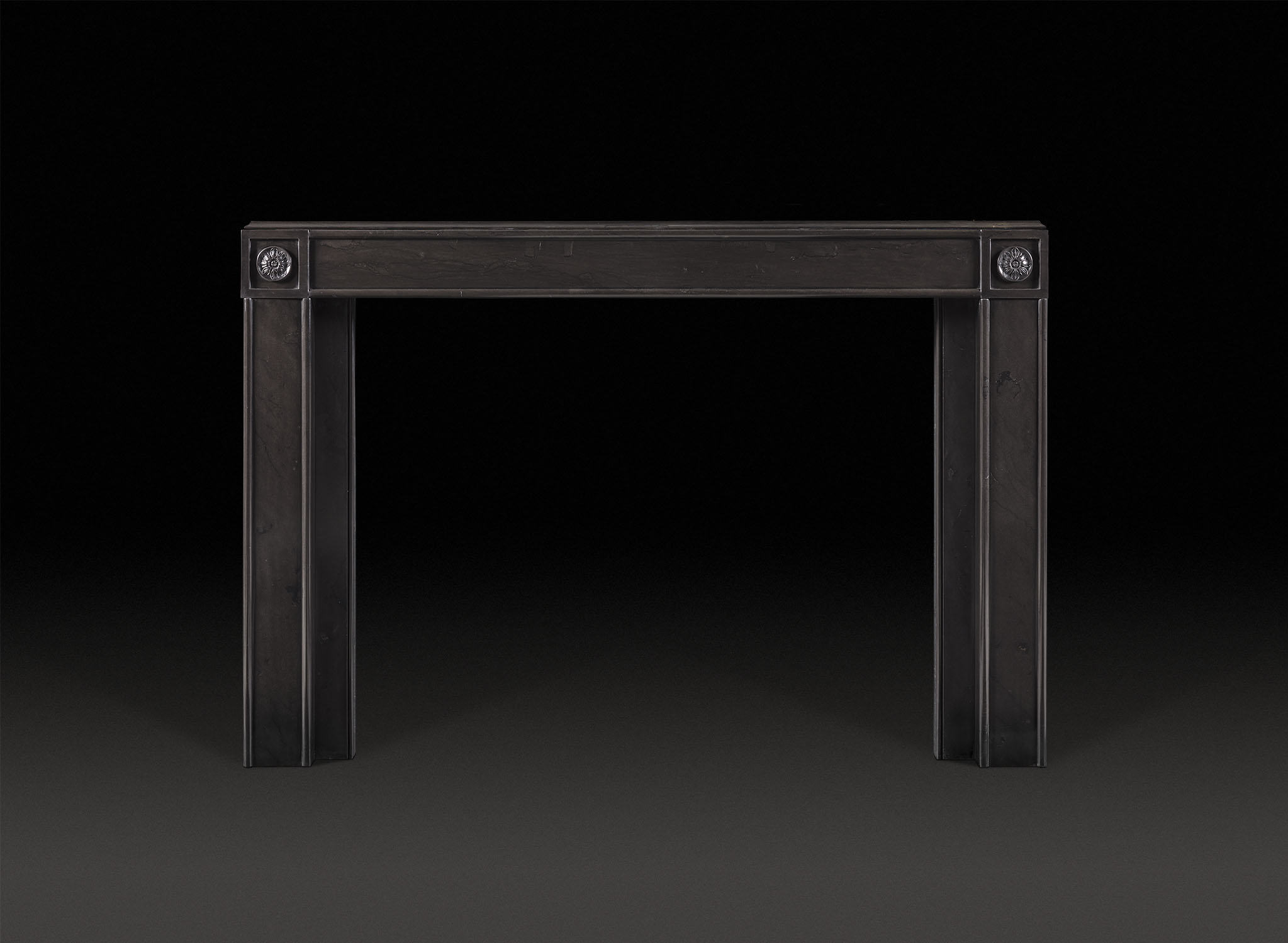 Jamb Burton Black fireplace