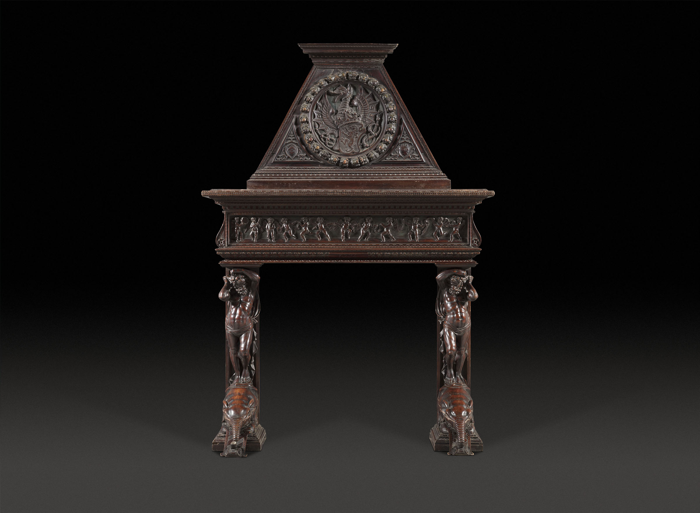 Jamb N345 fireplace