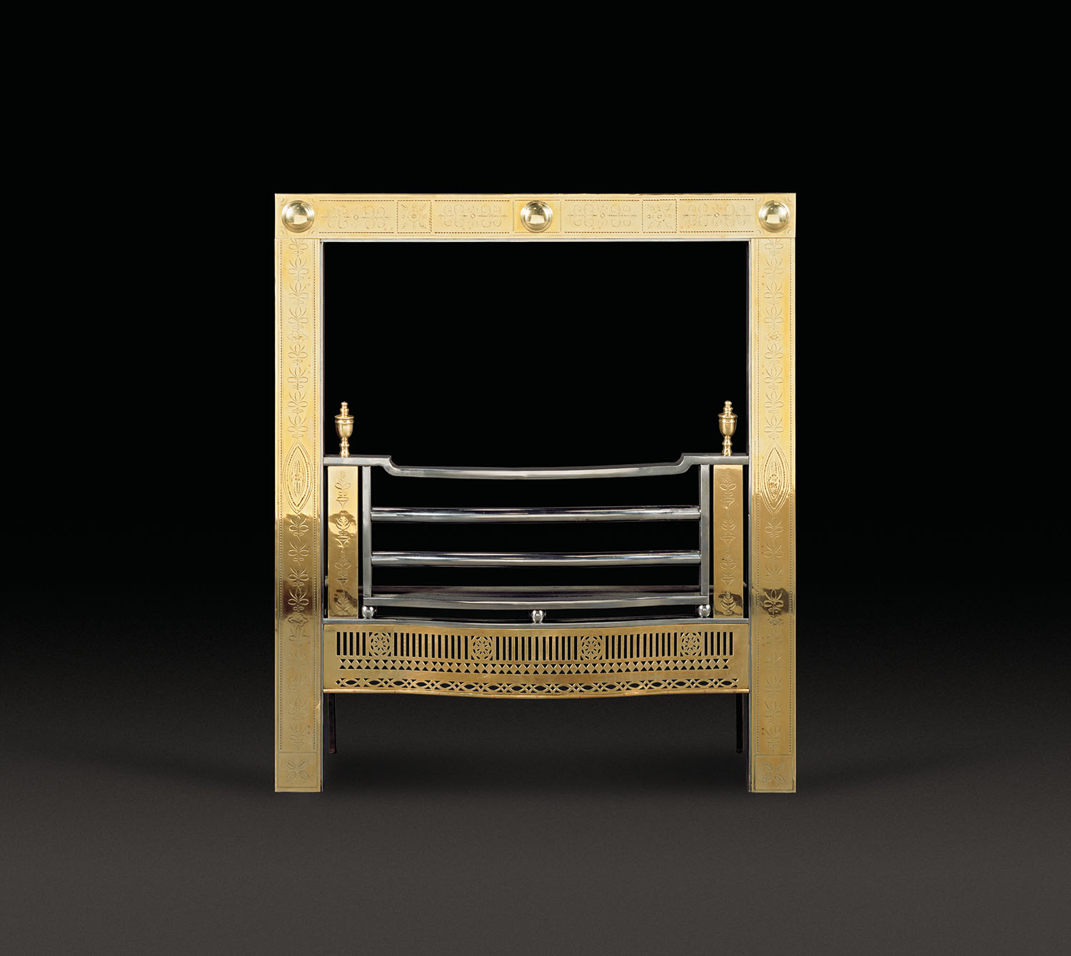 Jamb Belvedere register grate