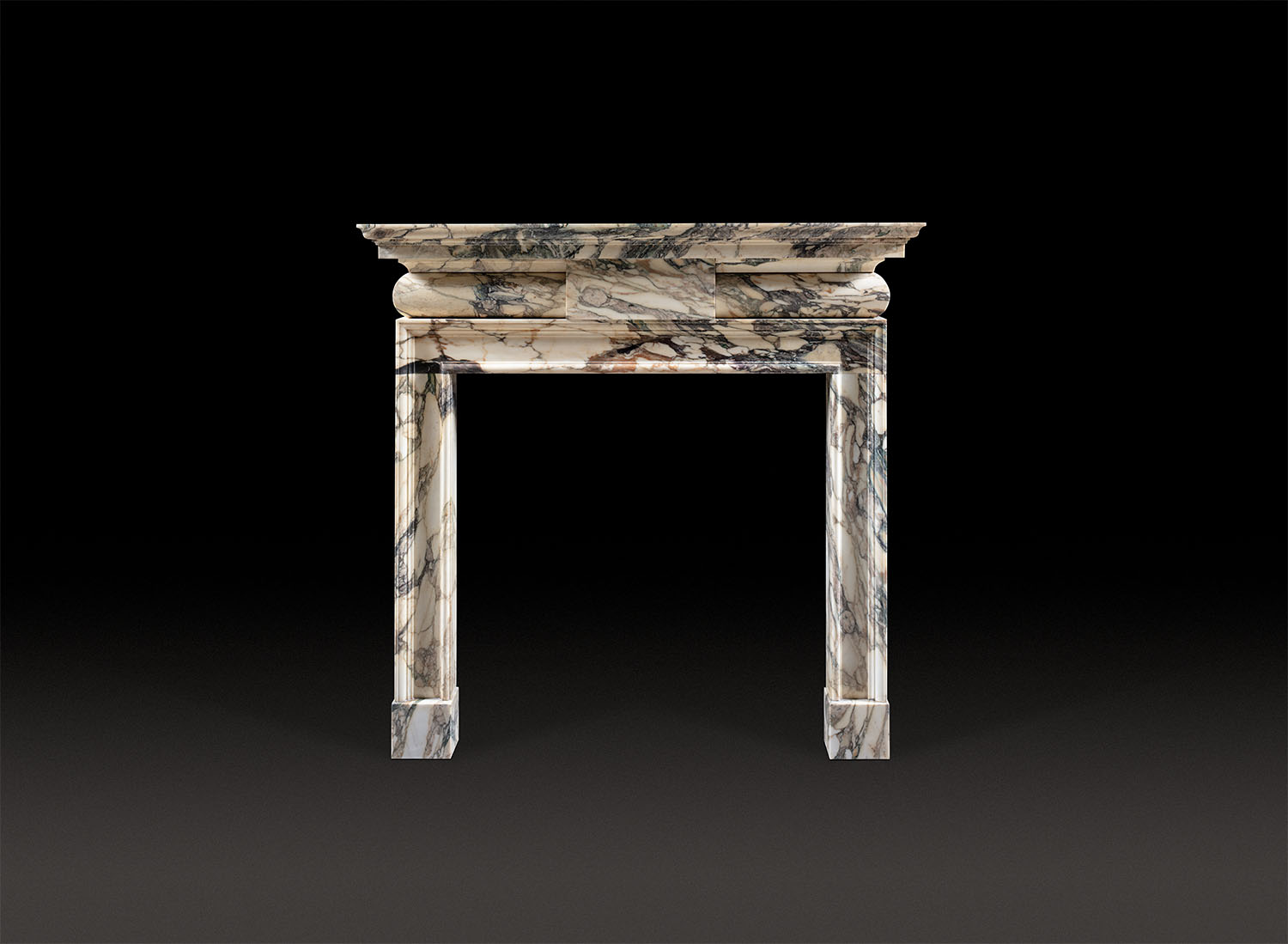 Jamb Petersham Italian Breche fireplace