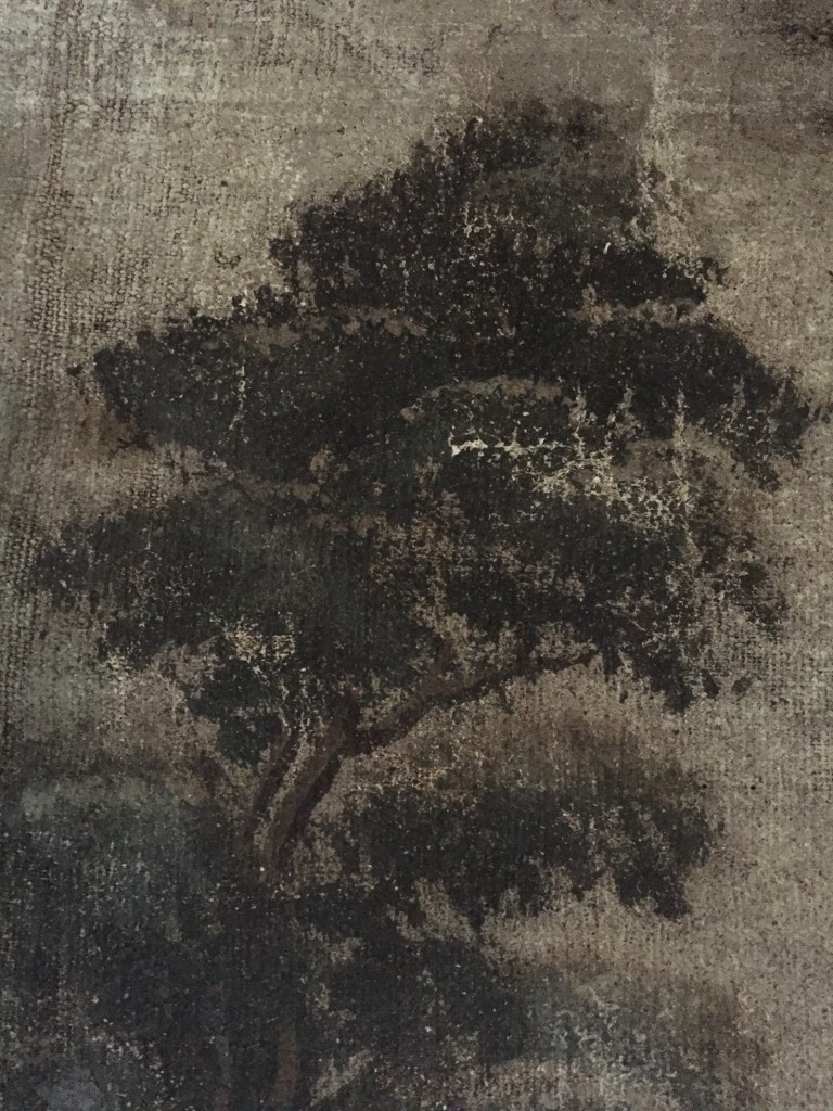 Detail of the 17th century Swedish painting.