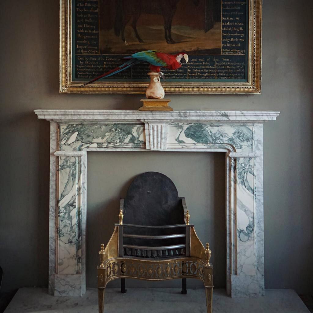 Jamb's Kelmscott mantel.