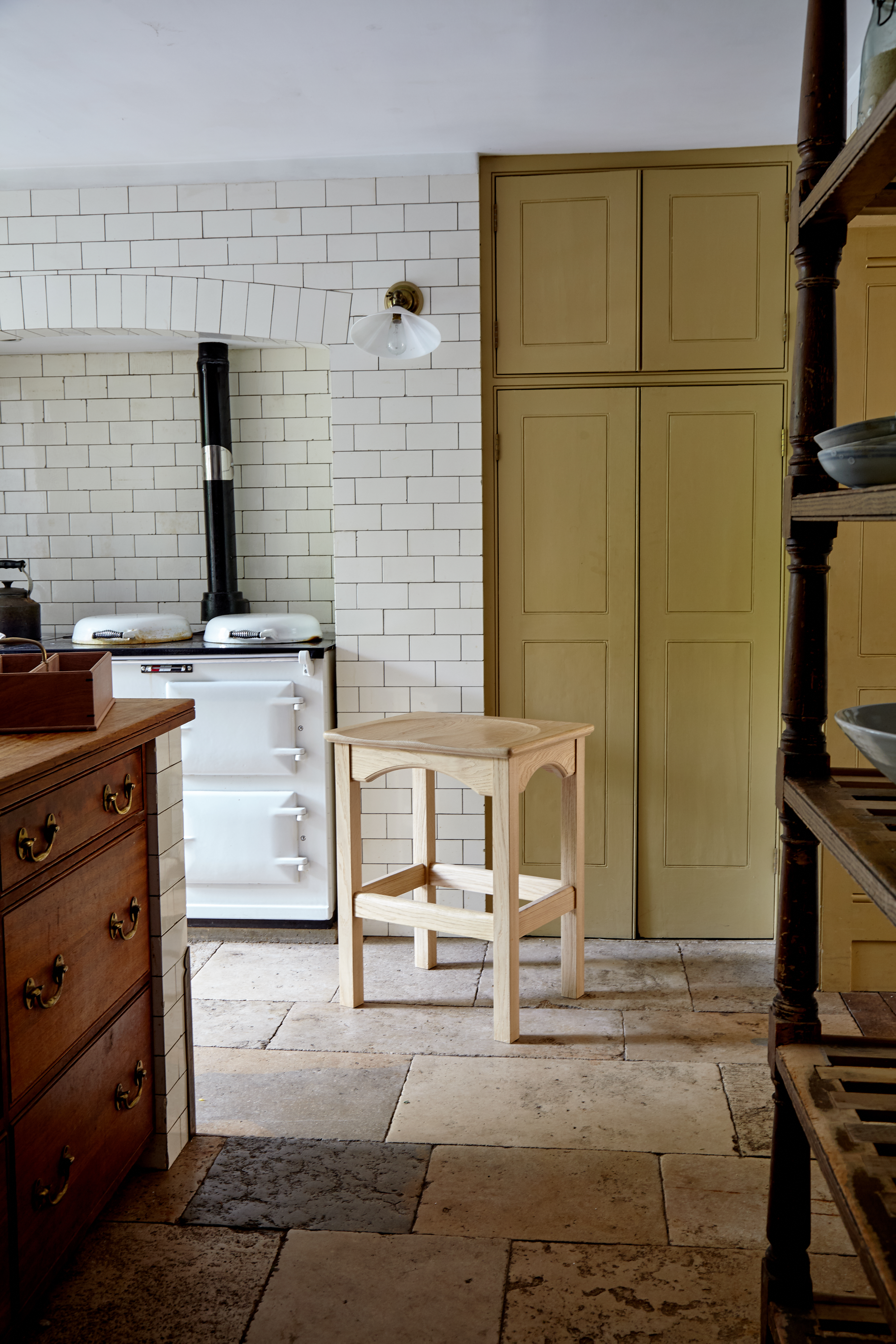 The Workman's stool in our Camberwell Kitchen