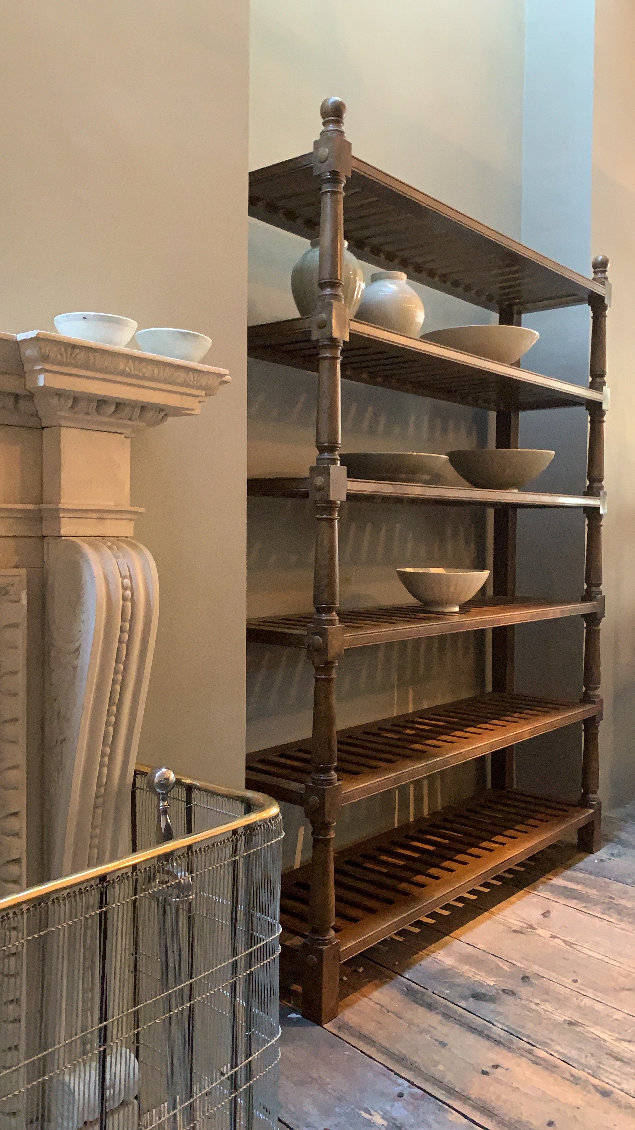 The Pantry Rack exhibited in our London Showroom.