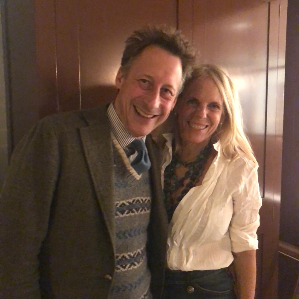 Our kind host Anne Hardy of Hardylon and Jamb founder Will Fisher in New York.
