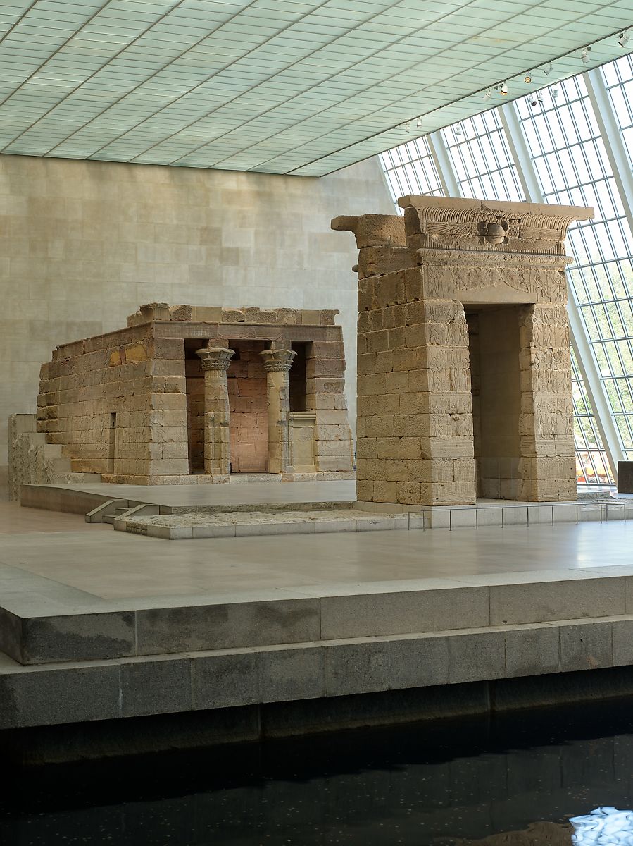 The Temple of Dendur.