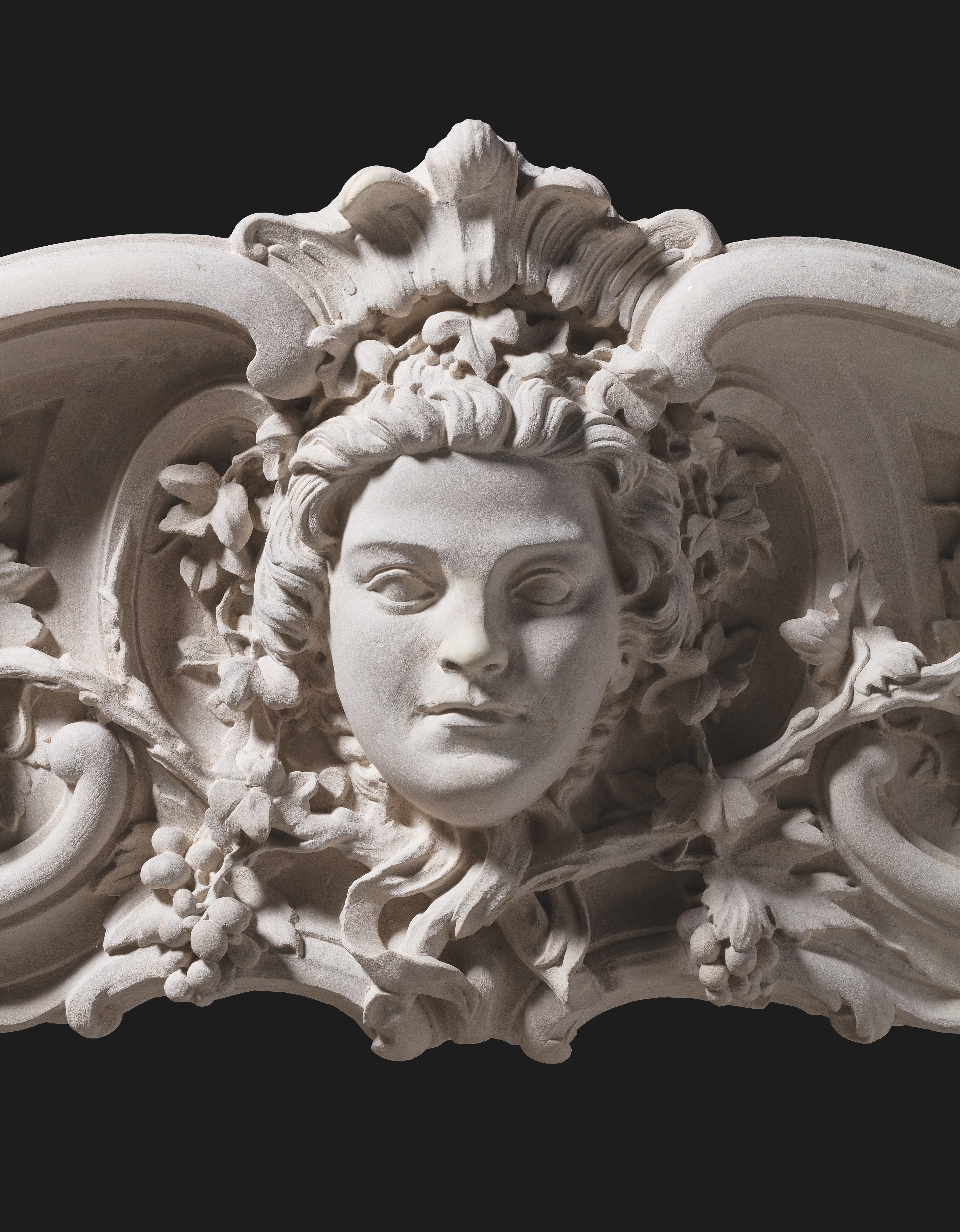 Detail from G357, a highly important 18th century
chimneypiece by Sir Robert Taylor
