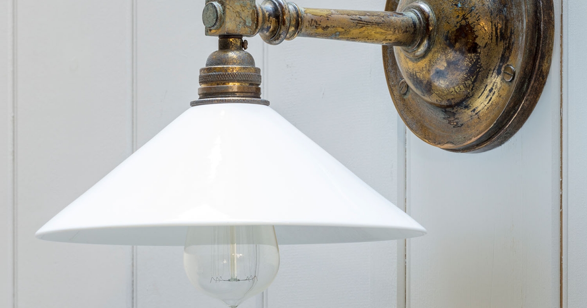 Walter with a Glass Coolie Shade Hanbury Collection Jamb