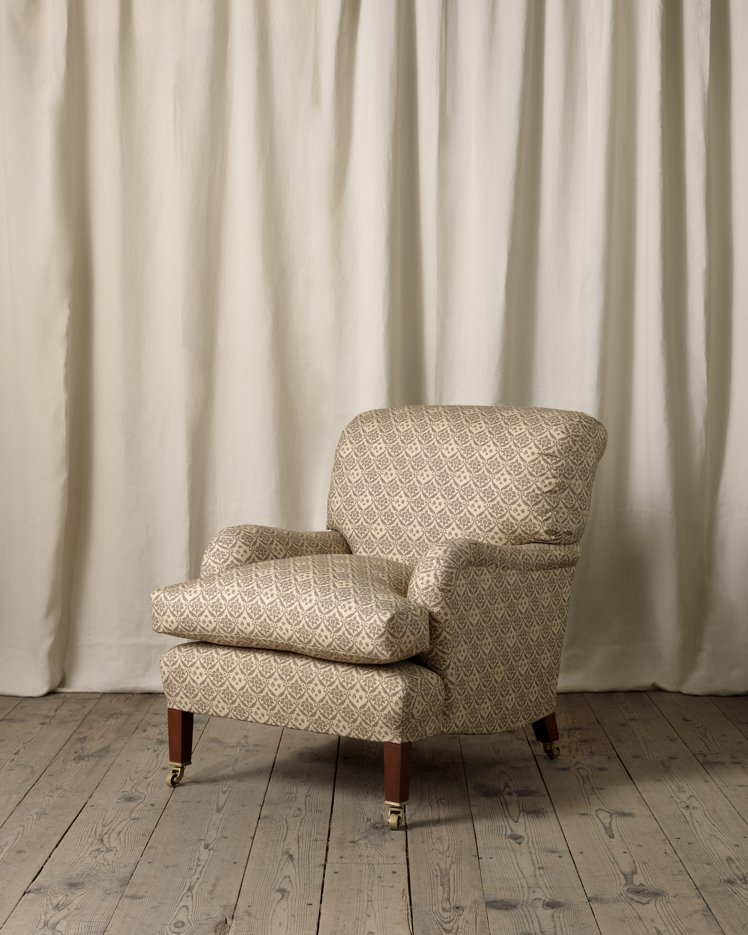 The Cedric, a reproduction Howard & Sons armchair