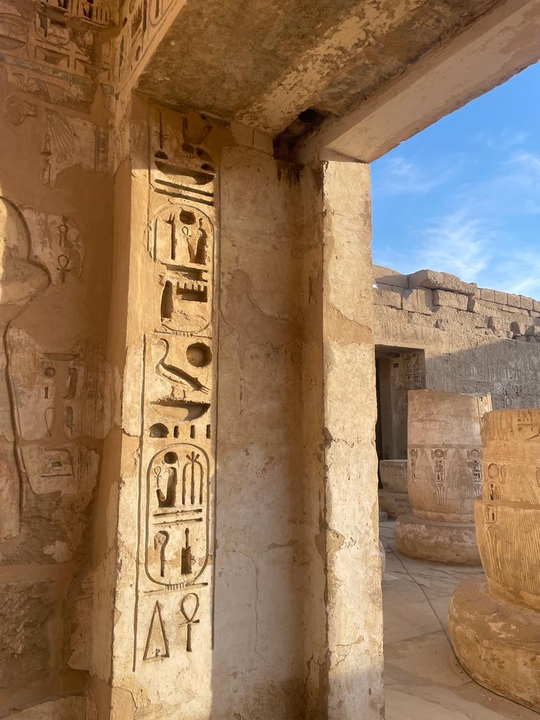 So much detail is on the surface, incised with different depths, the tales told in beautiful, engraved hieroglyphics.
